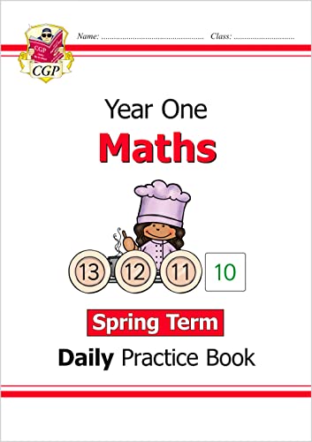 KS1 Maths Year 1 Daily Practice Book: Spring Term (CGP Year 1 Daily Workbooks) von Coordination Group Publications Ltd (CGP)